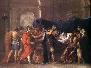 Nicolas Poussin Death of Germanicus 1627 Oil on canvas